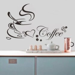 Coffee Cup Kitchen Wall Sticker
