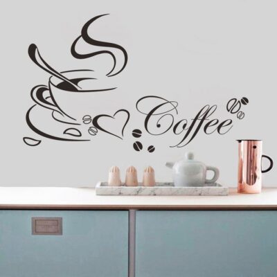Coffee Cup Kitchen Wall Sticker