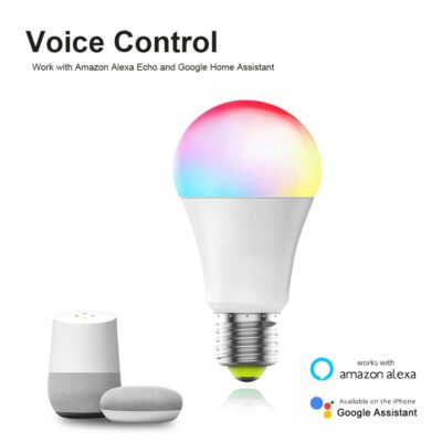 LED Bulb with Smart Life APP, Voice Control for Google Home, Alexa - Image 2
